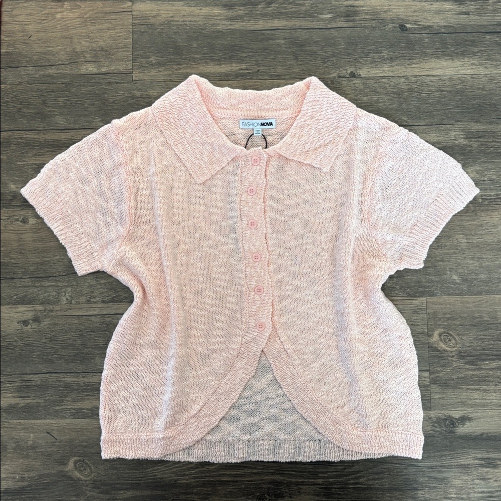 🌸👚NWT Cropped Cardigan Sz XL👚🌸